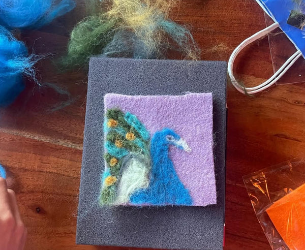 "Mum and Me" felting Coasters & Broaches! July 27th