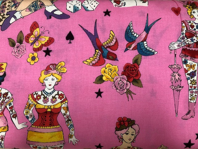 Frida Kahlo by Alexander Henry Fabric