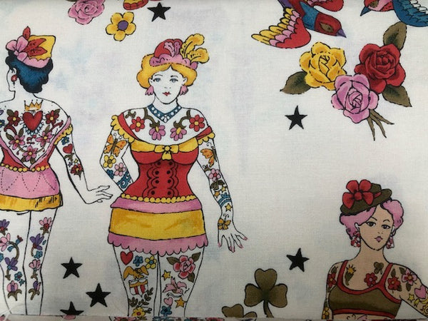 Frida Kahlo by Alexander Henry Fabric
