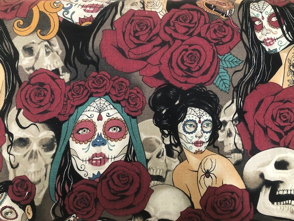 Frida Kahlo by Alexander Henry Fabric