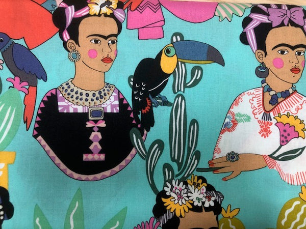 Frida Kahlo by Alexander Henry Fabric