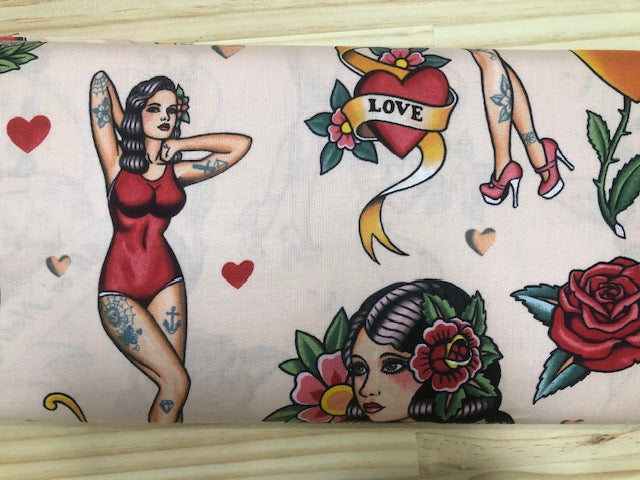 Frida Kahlo by Alexander Henry Fabric