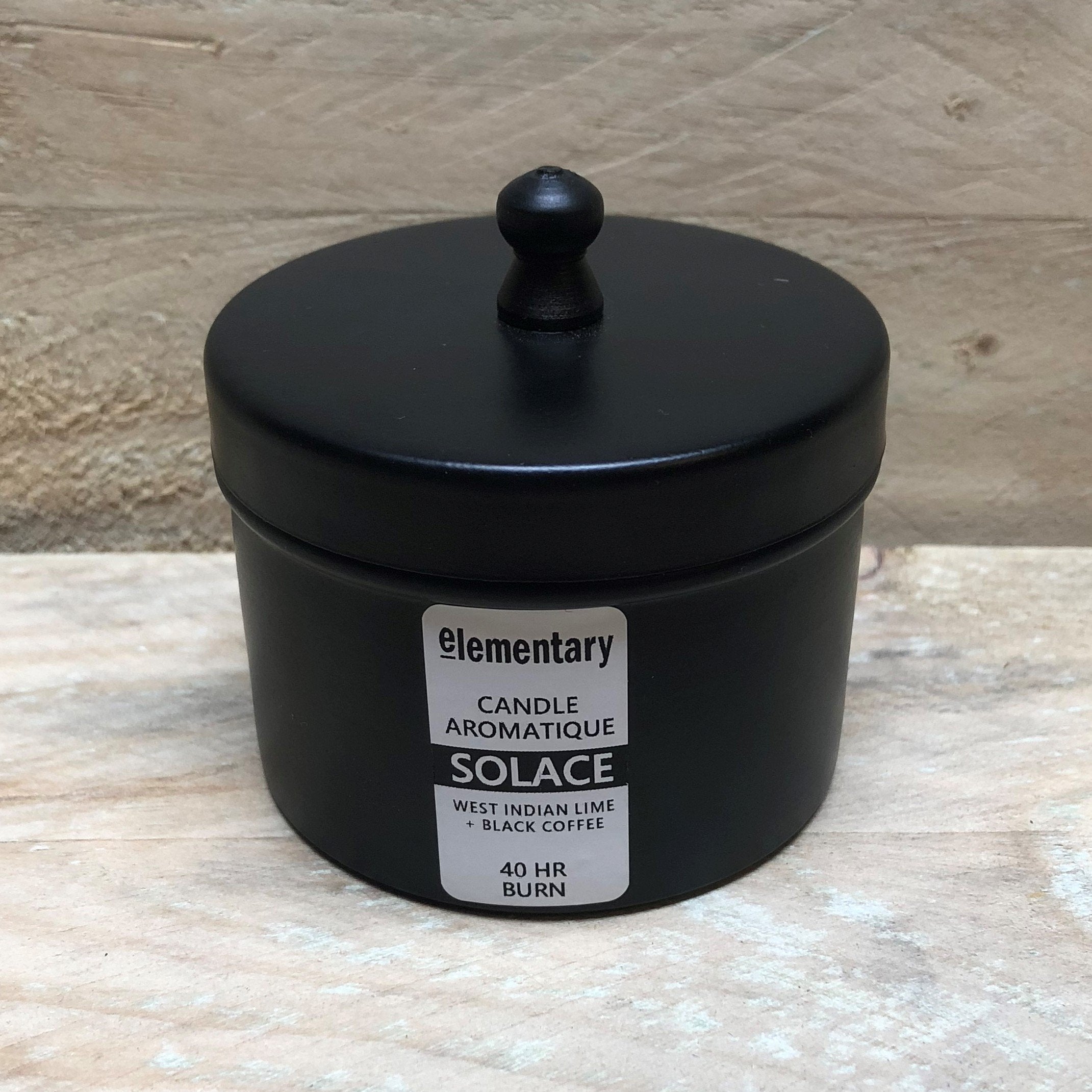 Elementary Premium Soy Wax Candle | SOLACE