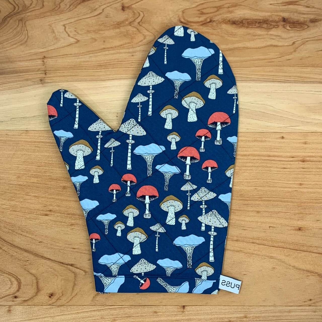 Handmade Quilted Oven Mitt