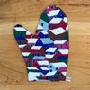 Handmade Quilted Oven Mitt