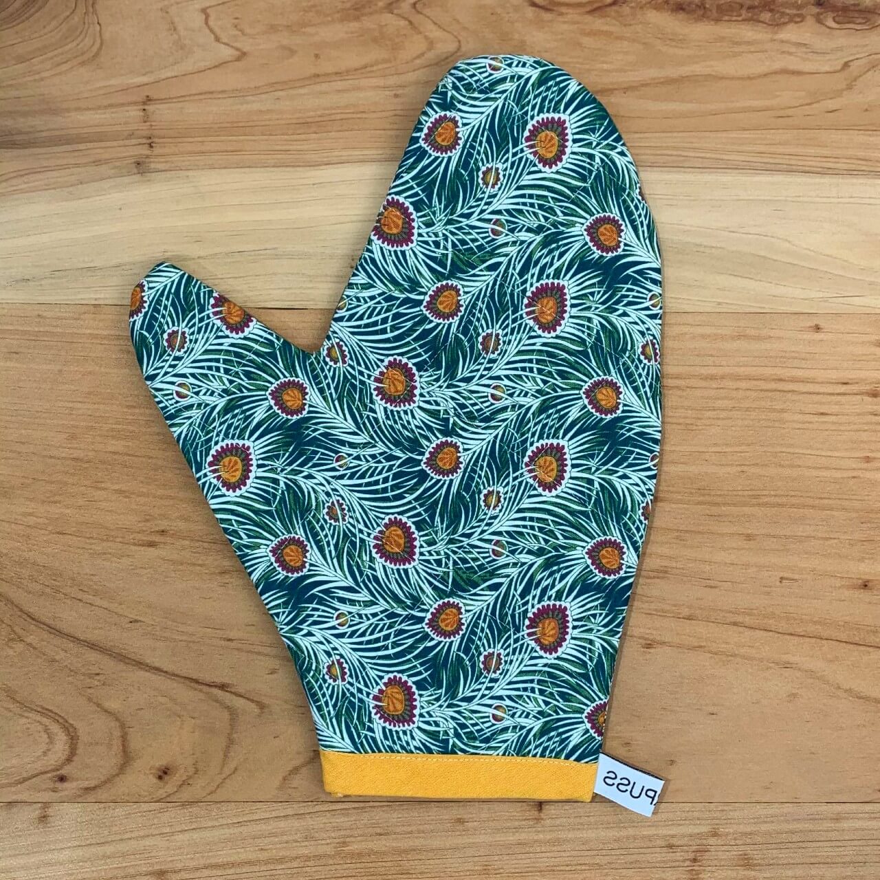 Handmade Quilted Oven Mitt
