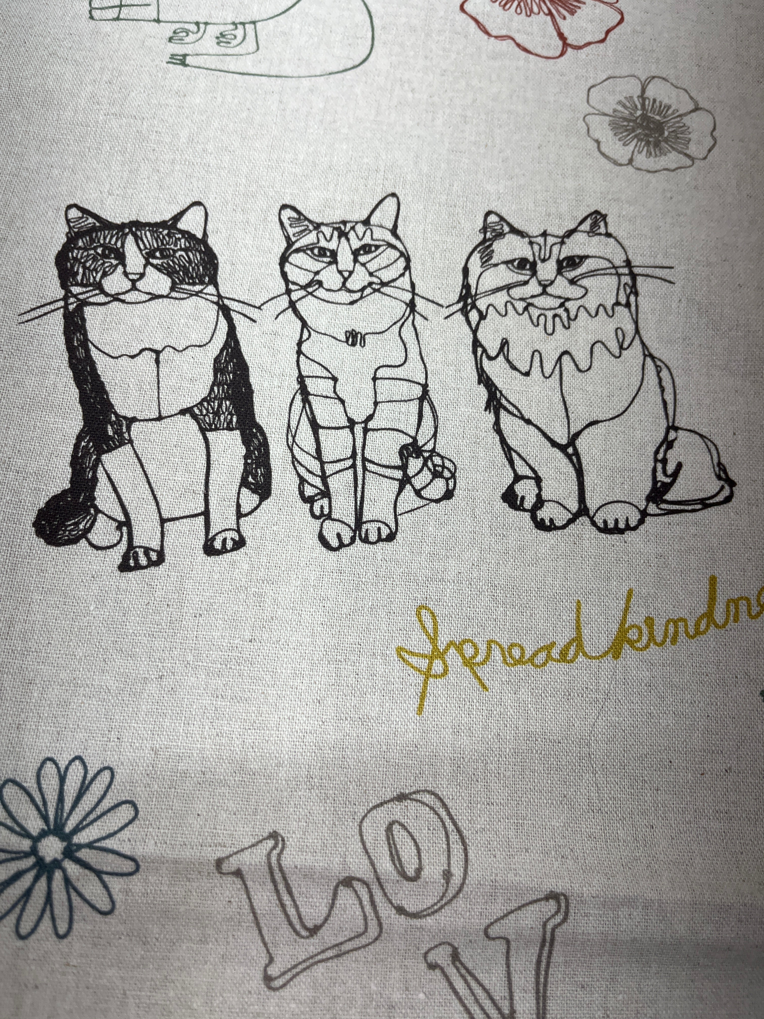 Hayu Cats & African Animals by Manabu Ogawa – Kokka Fabrics