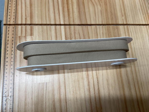 BIRCH Heading Tape 25mm 100% Cotton