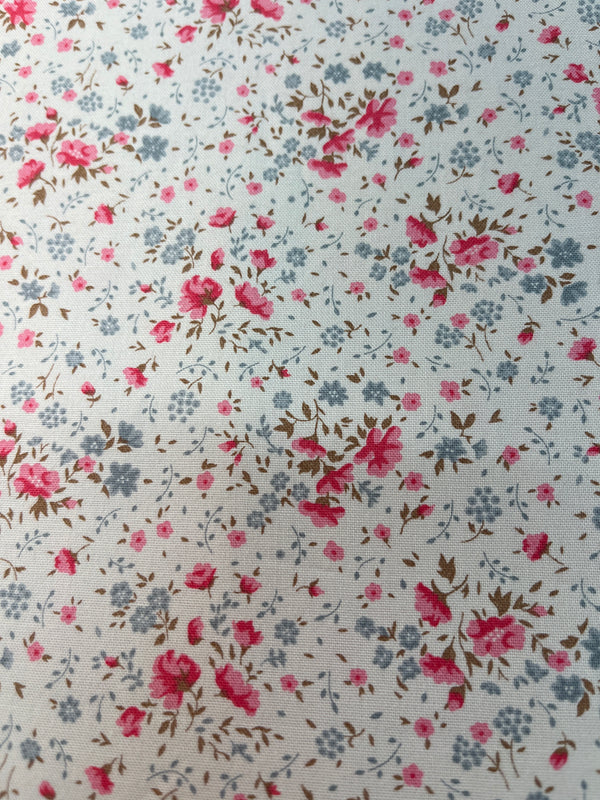 Tilda Ellie Floral 108" Wideback Quilting Cotton – 4 Colours