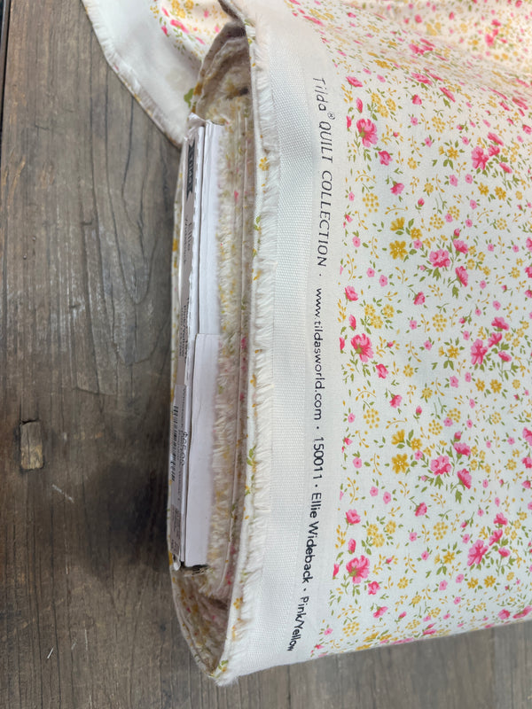 Tilda Ellie Floral 108" Wideback Quilting Cotton – 4 Colours