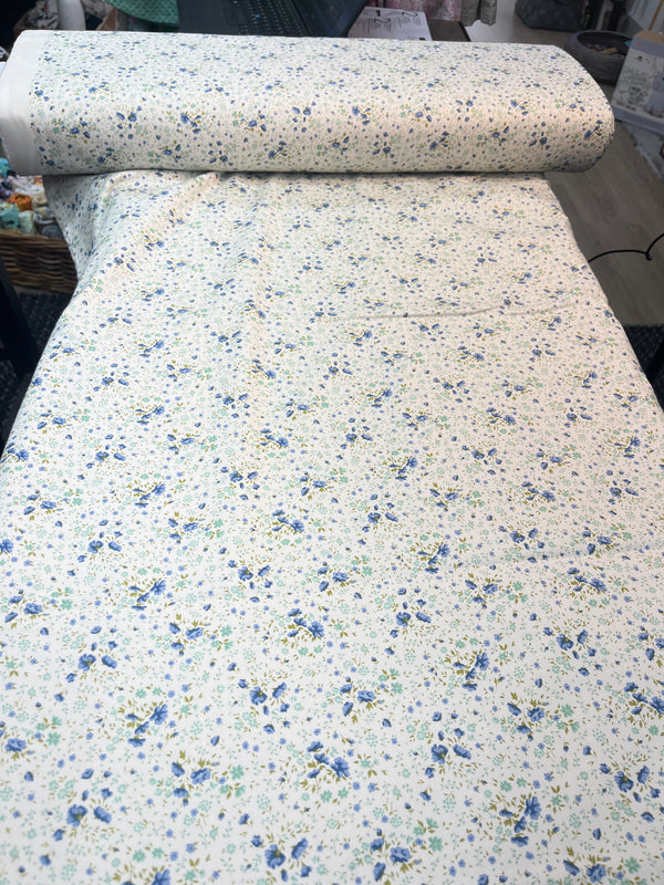Tilda Ellie Floral 108" Wideback Quilting Cotton – 4 Colours