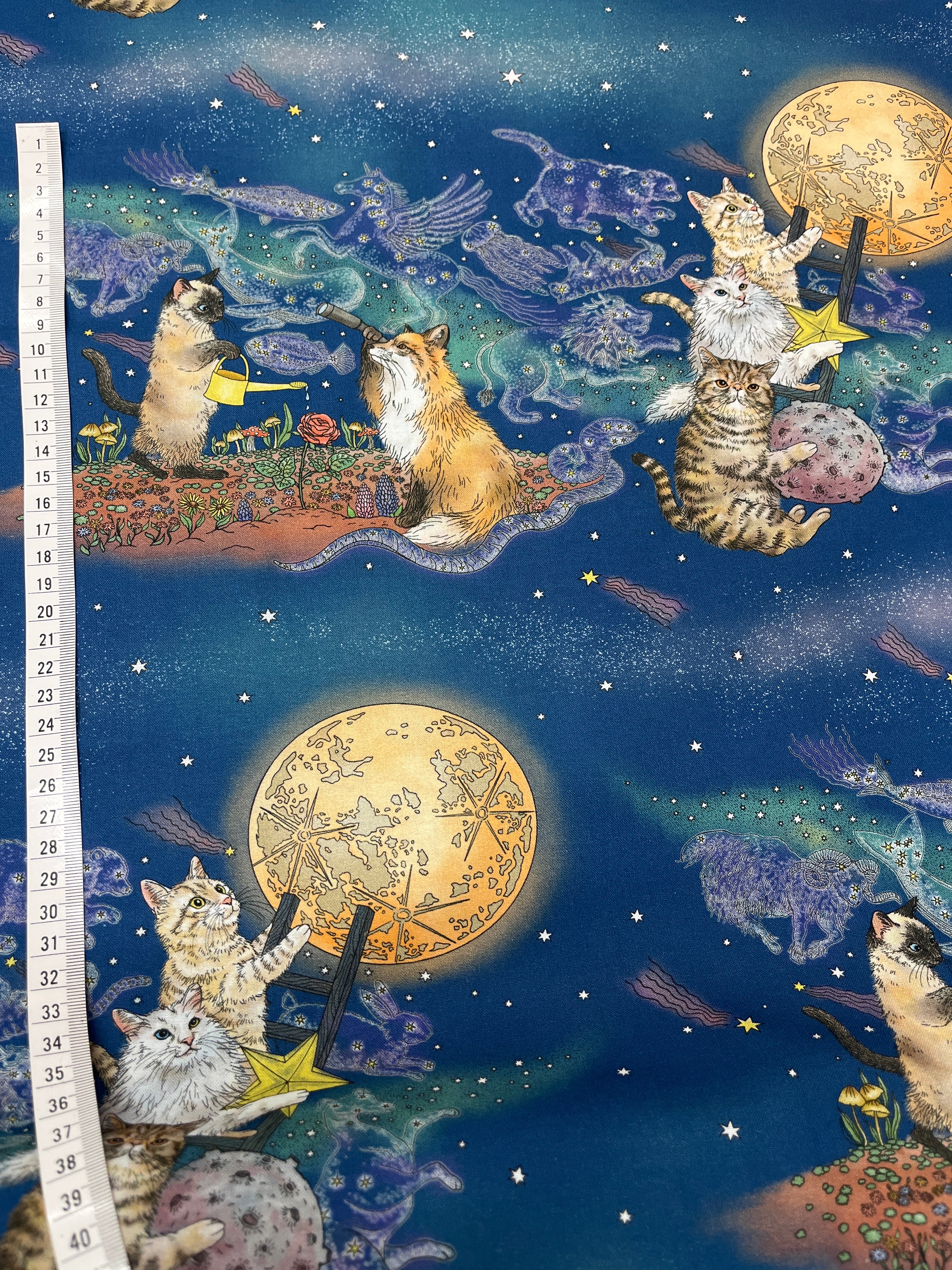 Cats by Orie Kawamura – Kokka Fabrics