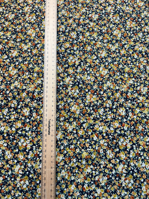 Hokkoh Floral Corduroy Fabric – Japanese Designer Fabric