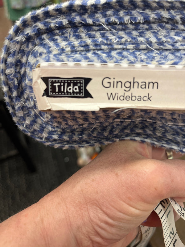 Tilda Gingham 108" Wideback Quilting Cotton – 4 Colours