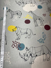 Hayu Cats & African Animals by Manabu Ogawa – Kokka Fabrics