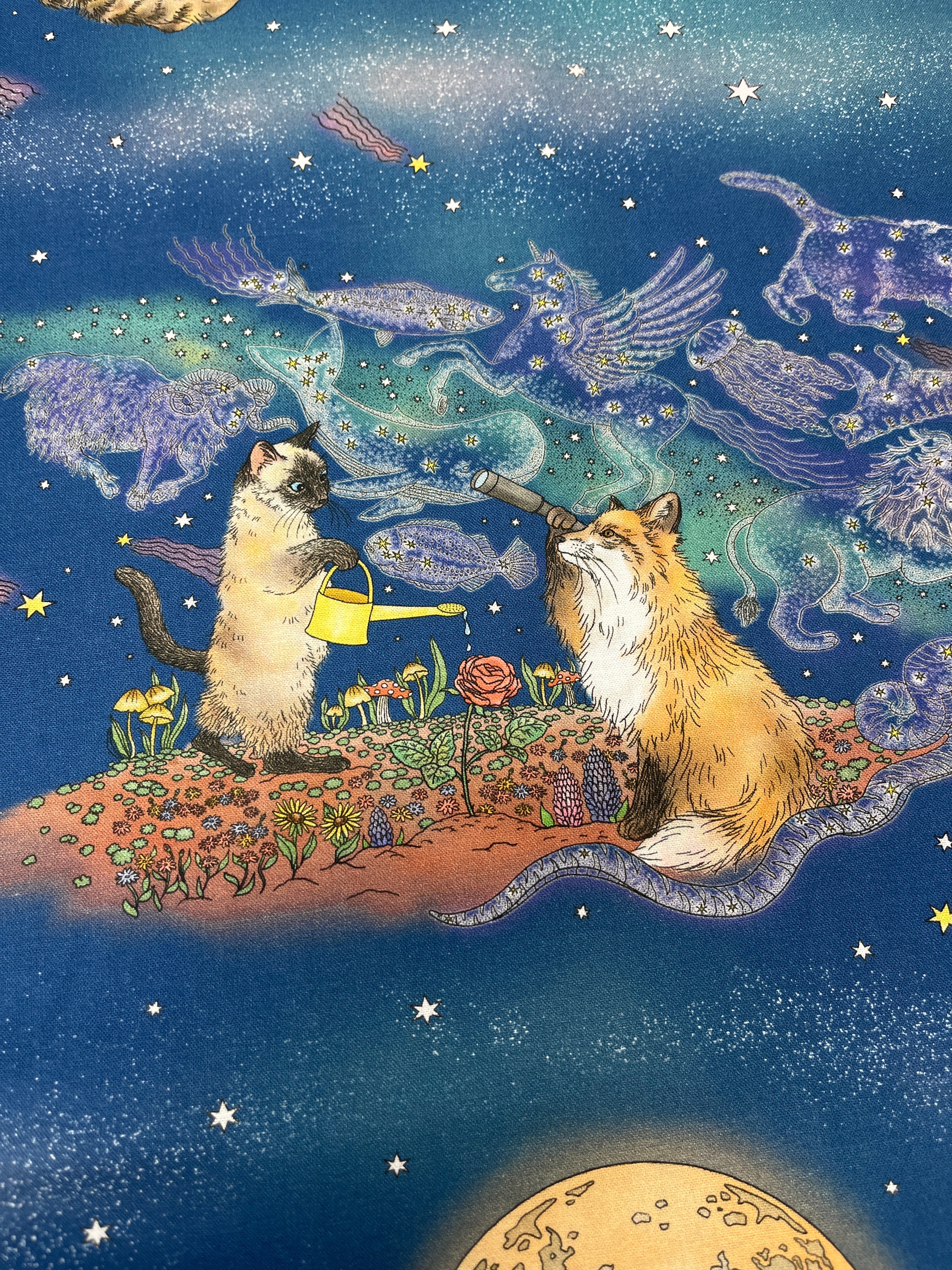 Cats by Orie Kawamura – Kokka Fabrics