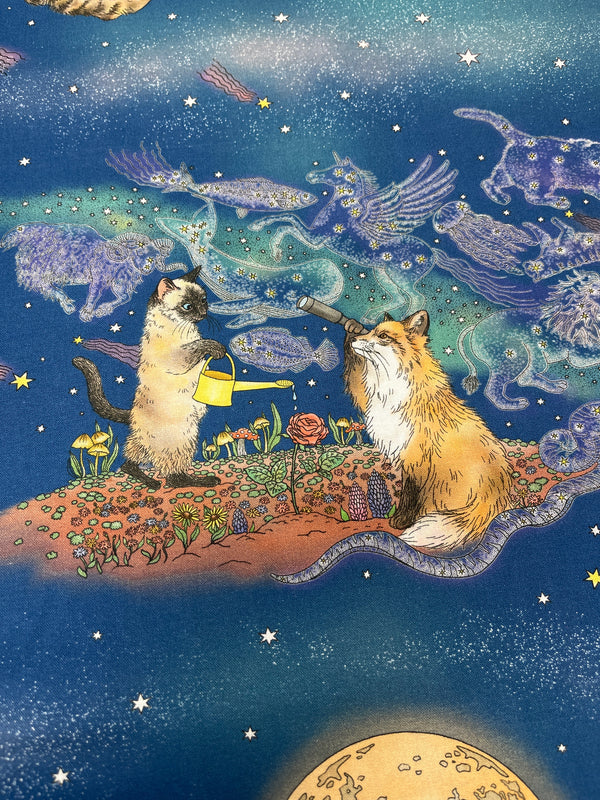 Cats by Orie Kawamura – Kokka Fabrics