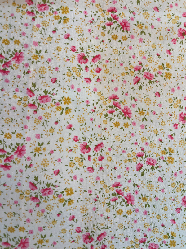 Tilda Ellie Floral 108" Wideback Quilting Cotton – 4 Colours