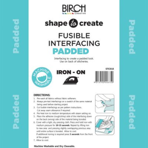 Fusible Interfacing - Padded