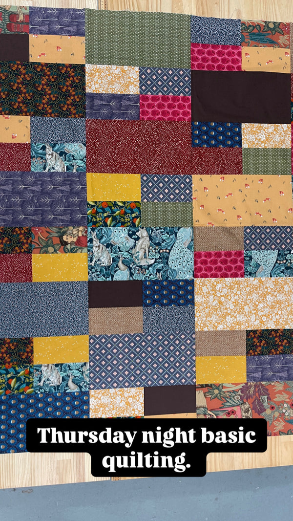 Basic Quilting Workshops: Every Thursday Evening