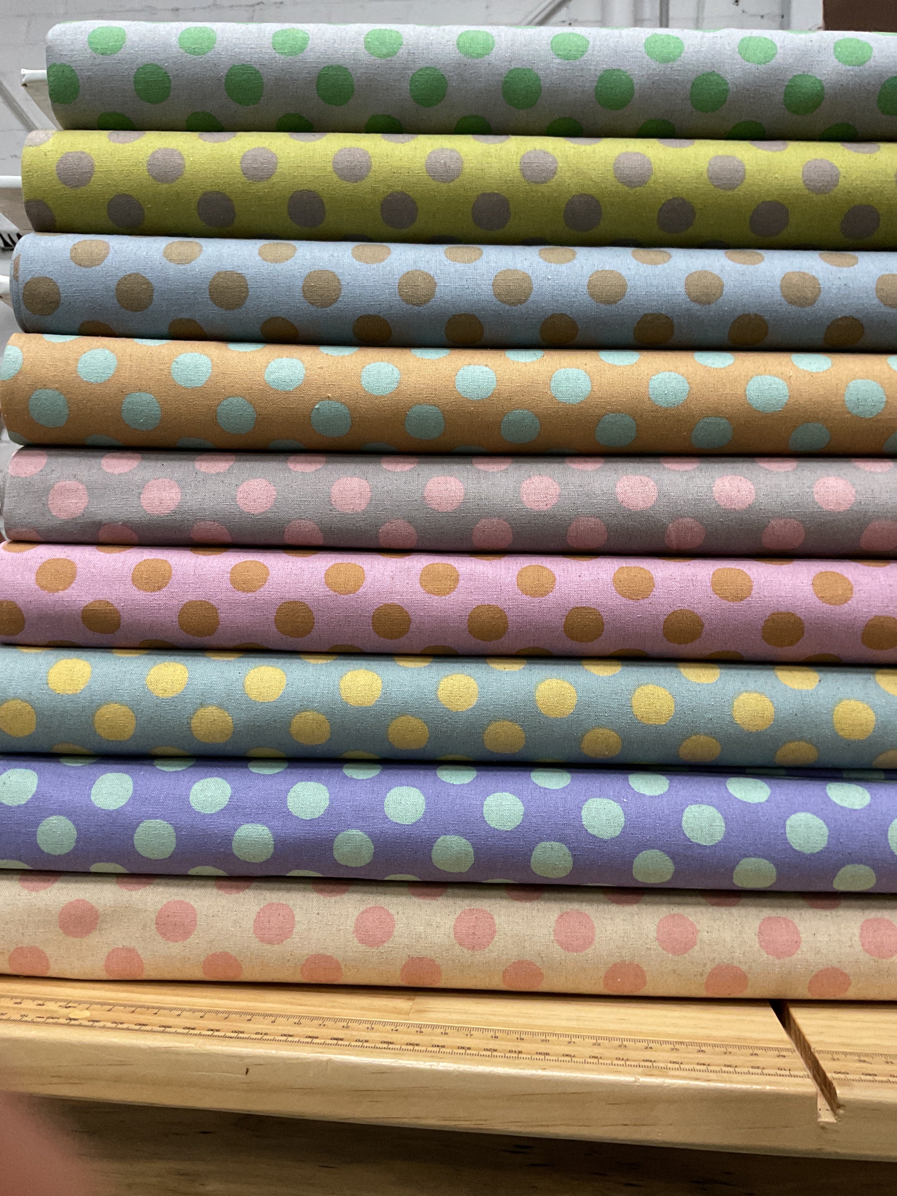 Sevenberry Fabrics - Colourful Dots