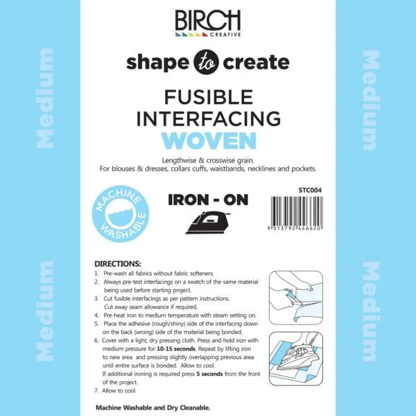 Fusible Interfacing Woven - Iron on