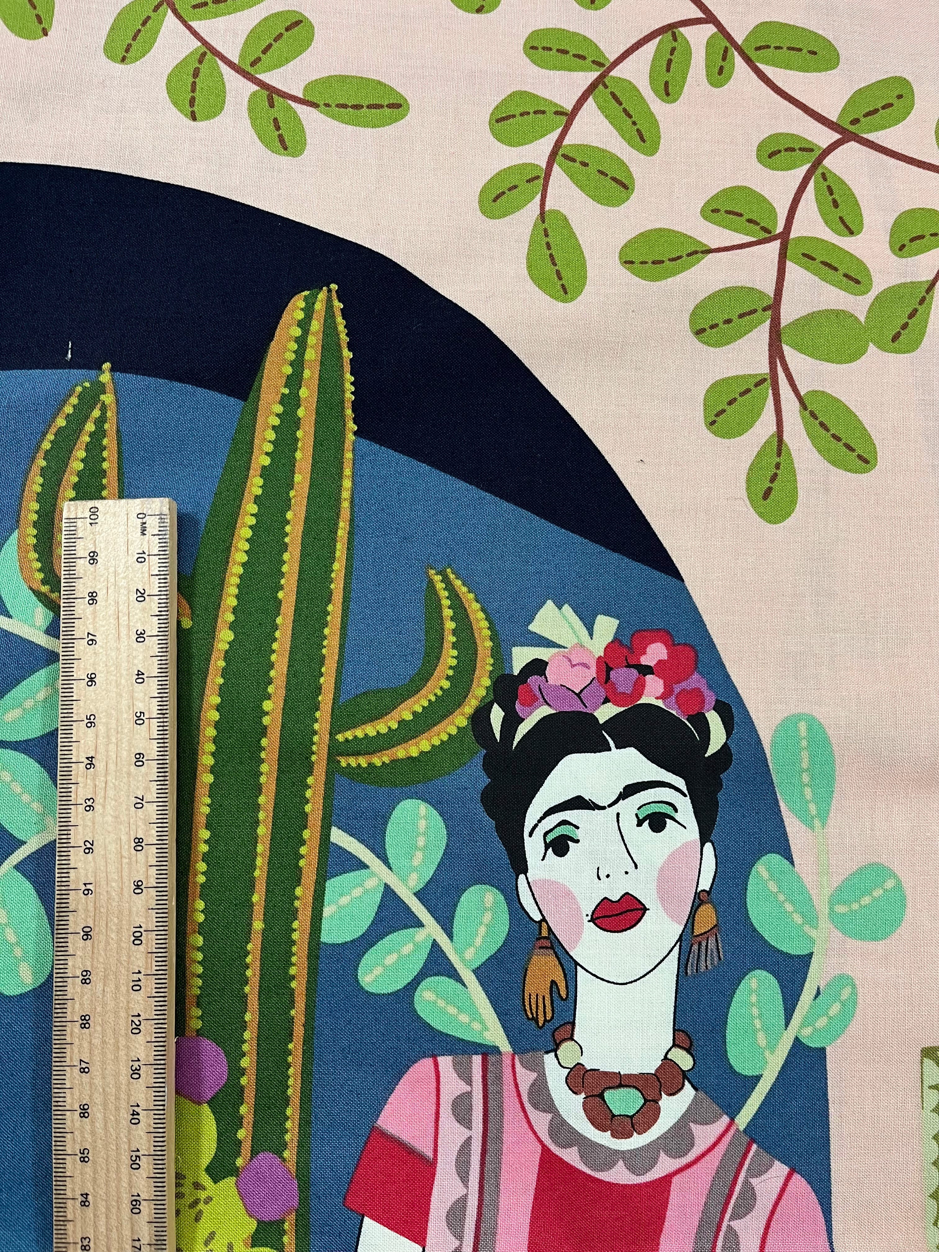 Frida Kahlo by Alexander Henry Fabric