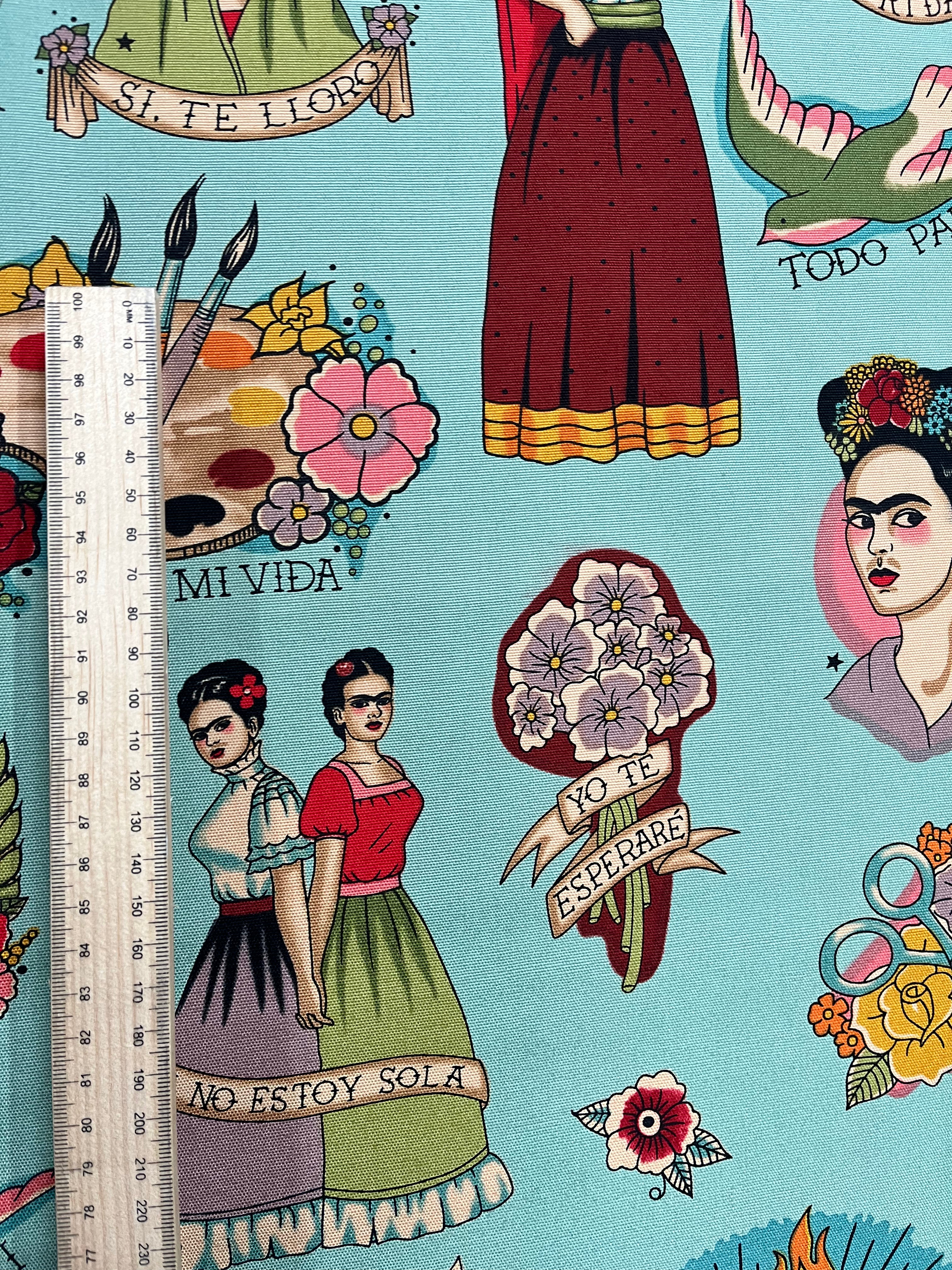 Frida Kahlo by Alexander Henry Fabric