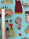 Frida Kahlo by Alexander Henry Fabric