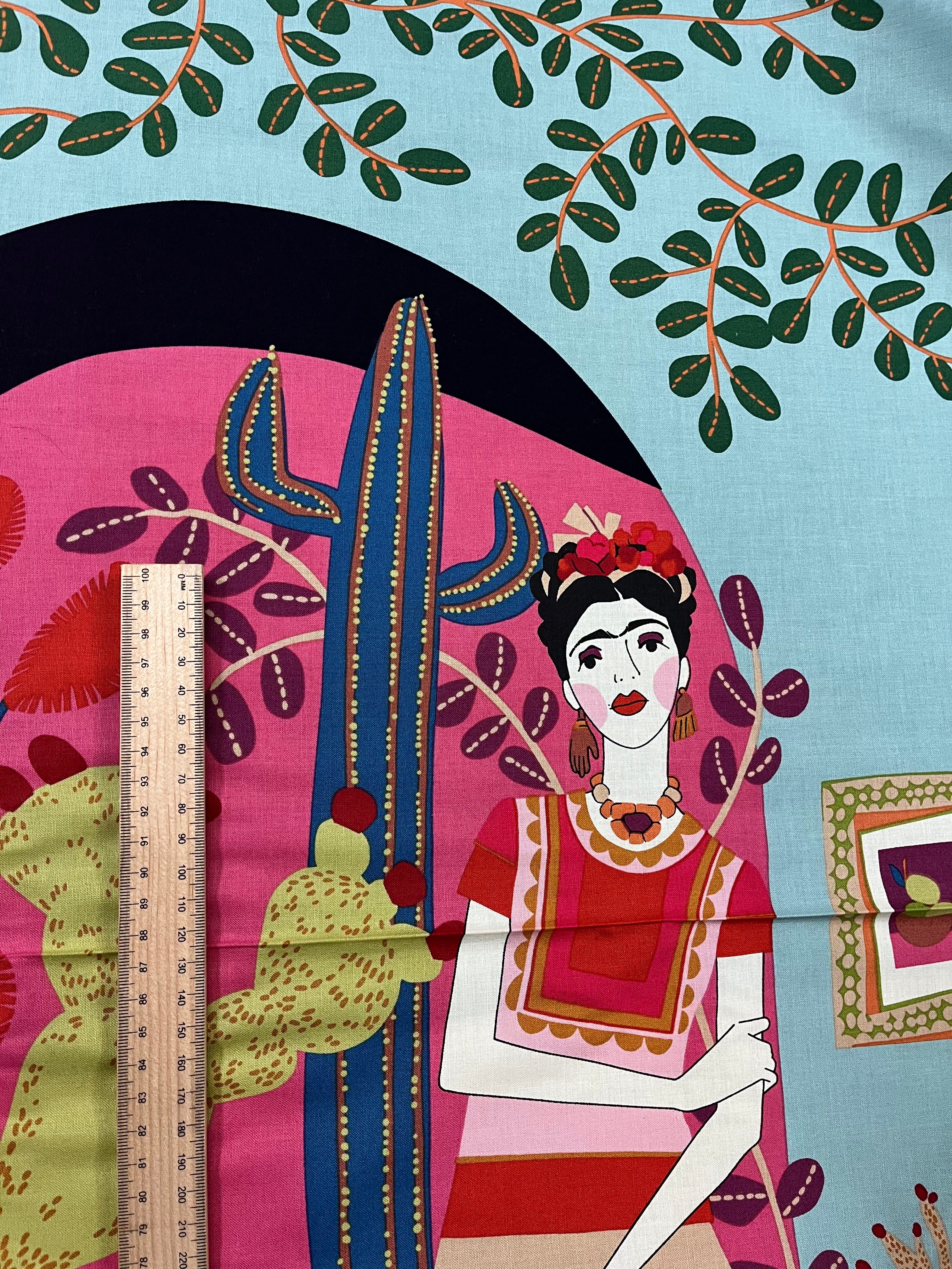 Frida Kahlo by Alexander Henry Fabric