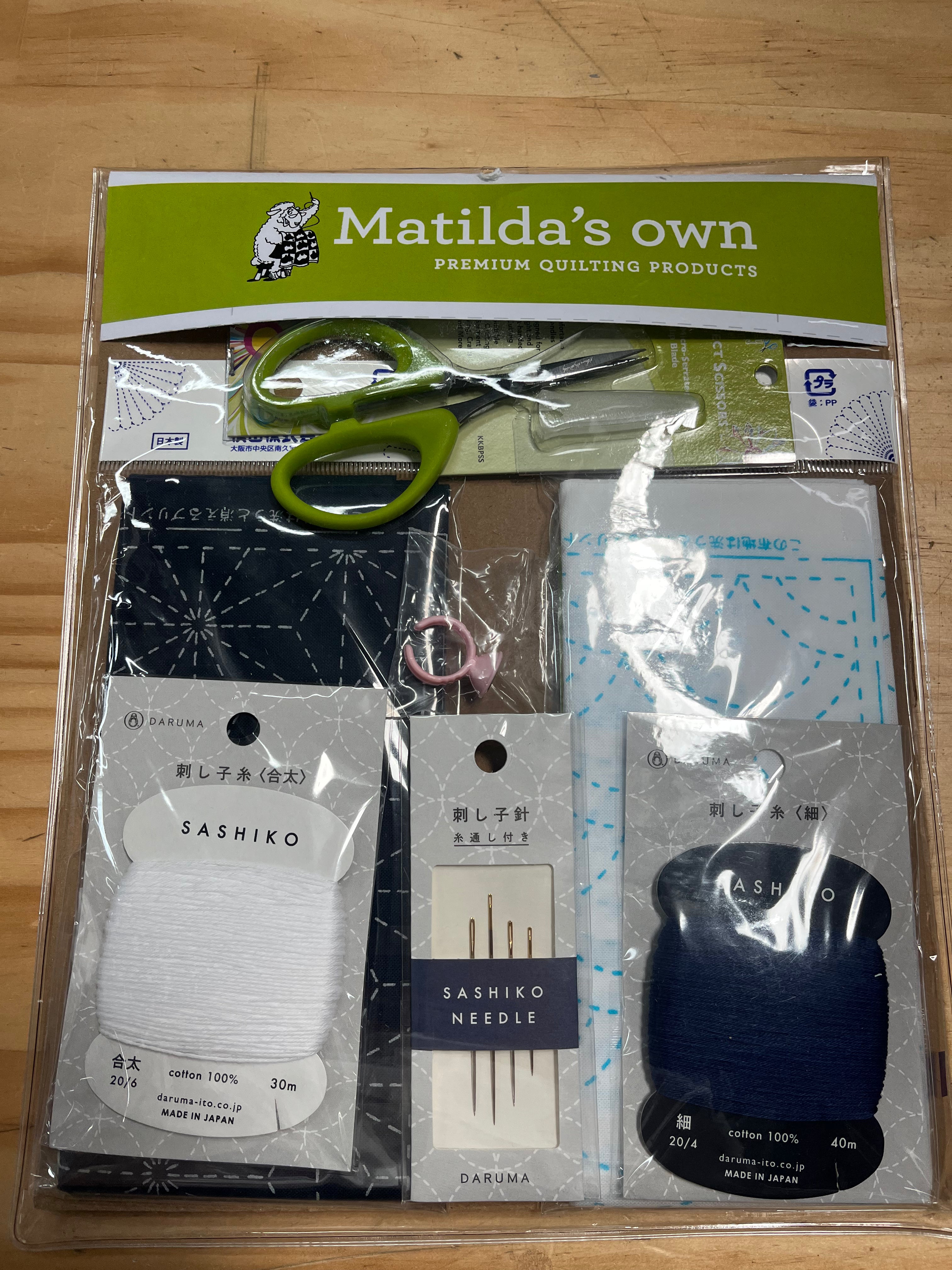 Matilda’s Own Sashiko Starter Kit Regular