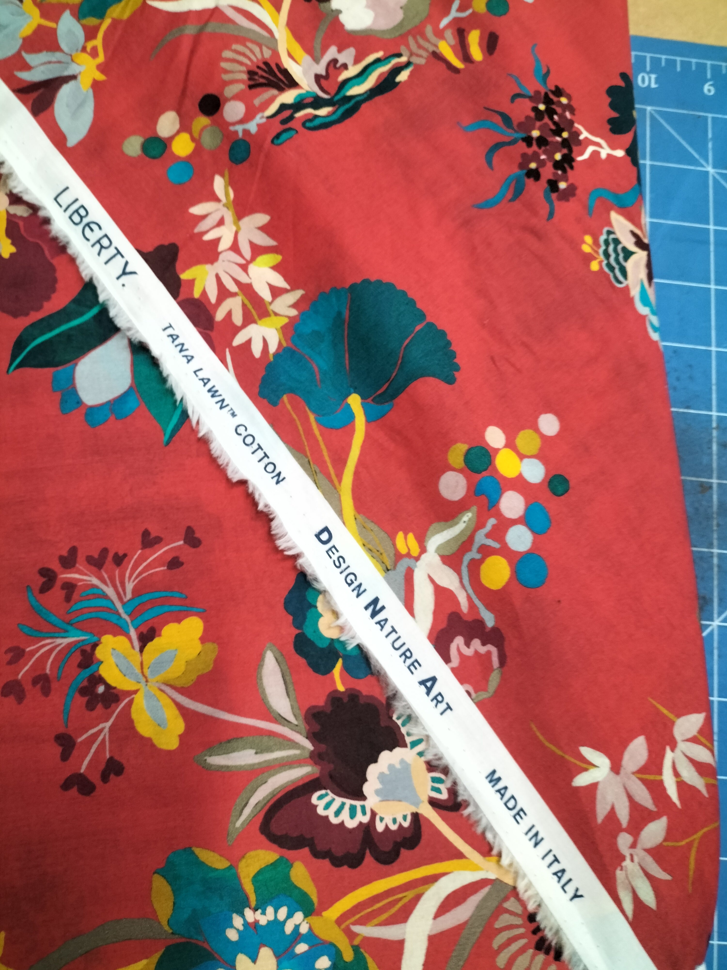 Liberty Tana Lawn – Kanazawa Lake Red | AW26 Design. Nature. Art.