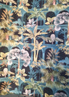 Liberty Tana Lawn® – Tropical Babylon Blue | AW26 Design. Nature. Art.