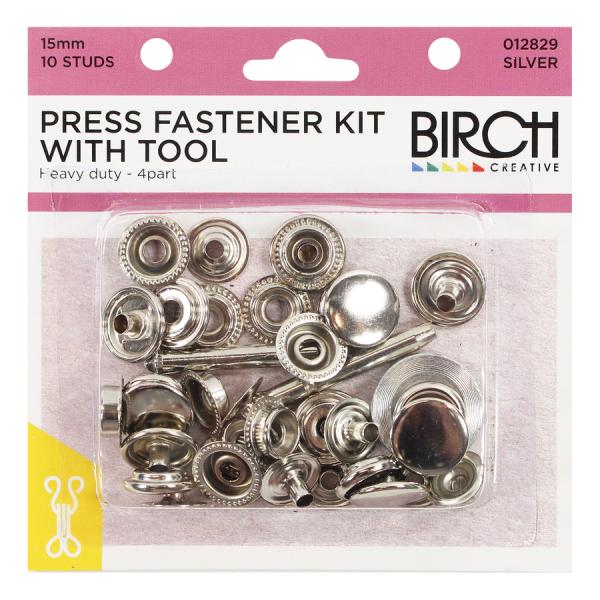 Press Fasteners Example Heavy Duty Press Fastener Kit with Tool