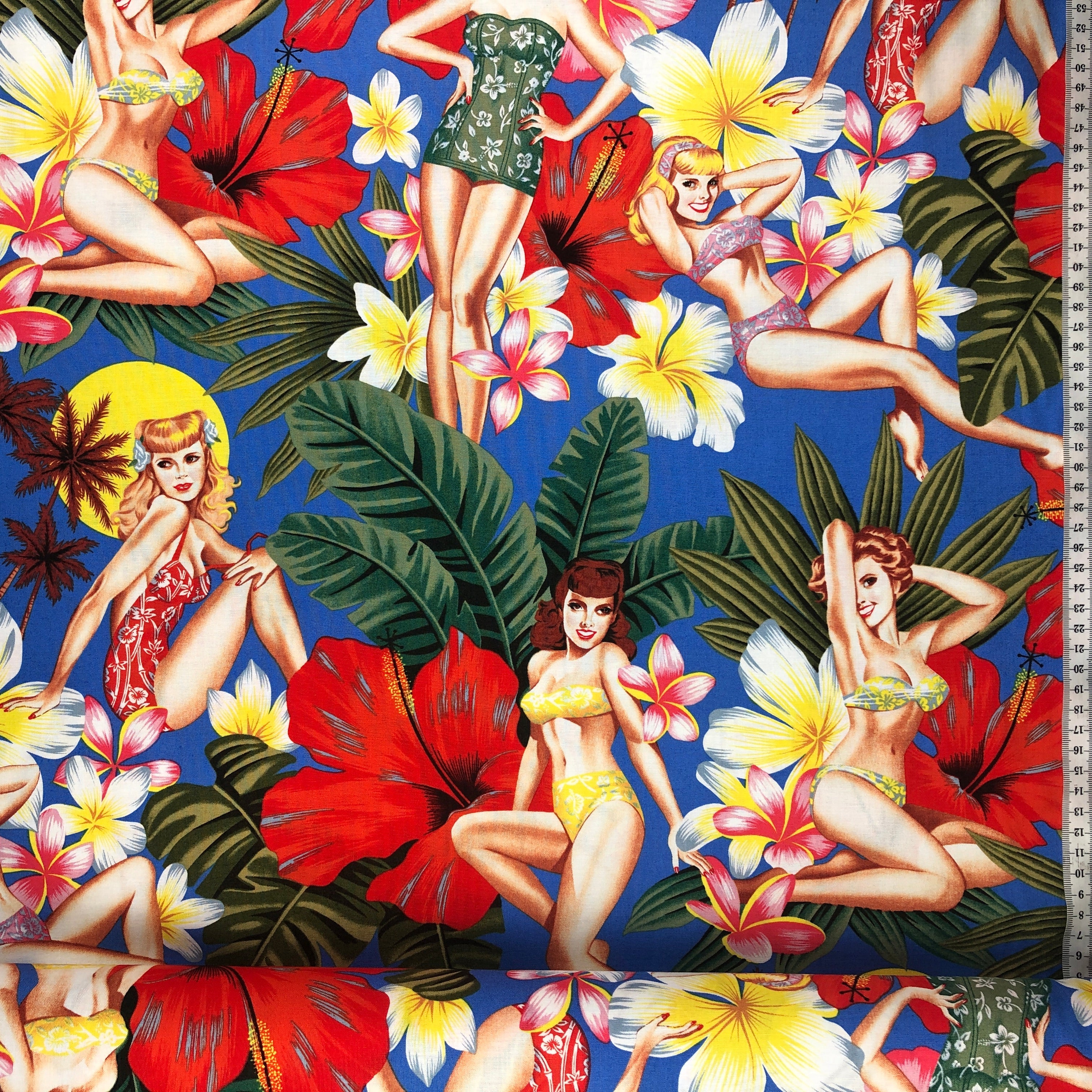 Alexander Henry -Island Girls Blue