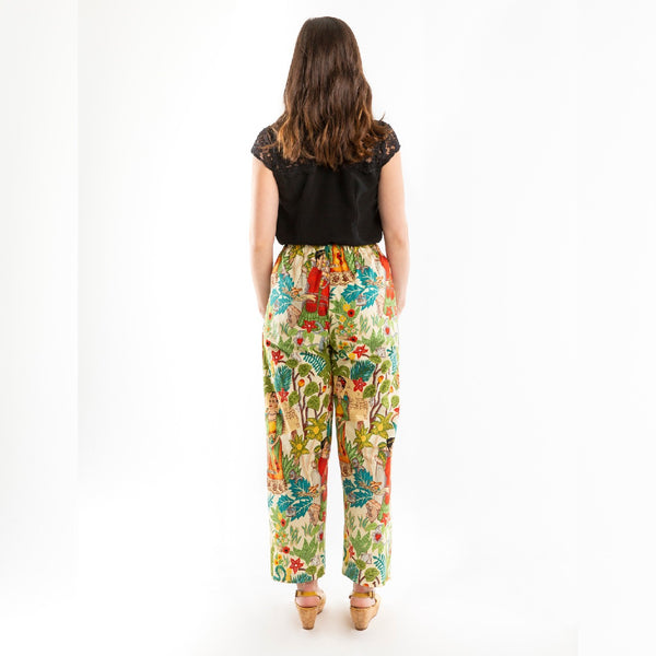 Elastic Waist Handmade Women's Pants